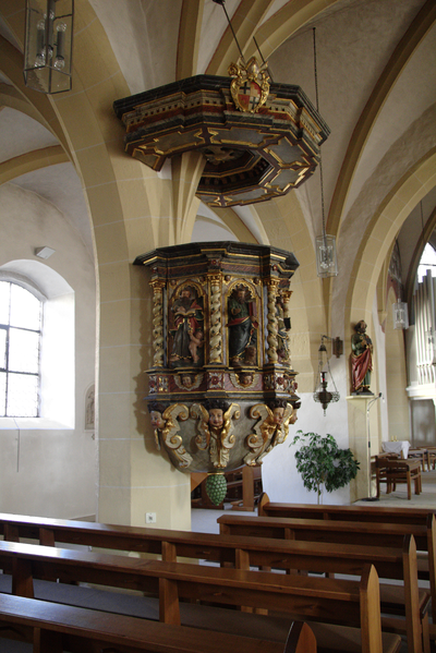 File:Herbstein Herbstein Catholic Church Pulpit i.png