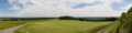 English: Panoramic view of Rhoen from Lanzenhain, Herbstein, Vogelsberg, Hesse, Germany