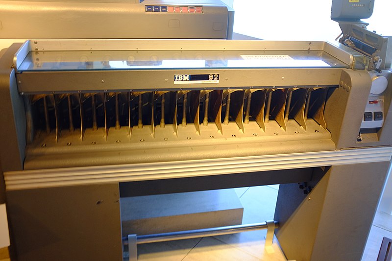 File:IBM 82 Card Sorter.jpg