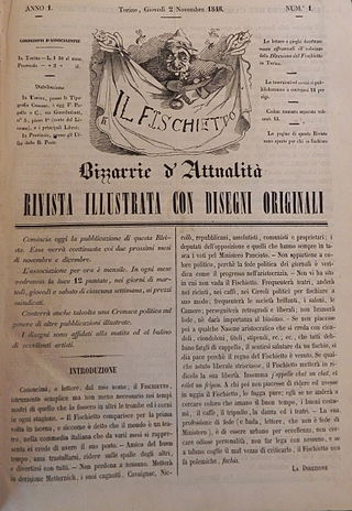 <i>Il Fischietto</i> Satirical magazine in Italy (1848–1916)