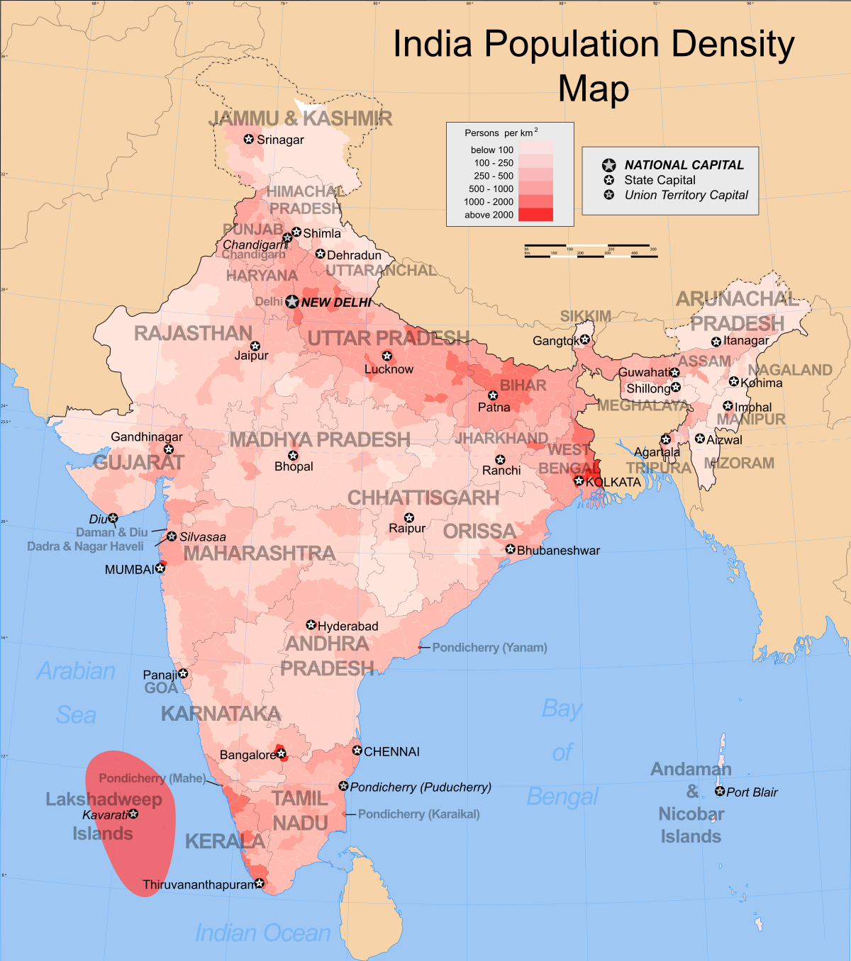 List of states in India by past population - Wikipedia