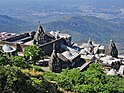 Jain temples on Girnar mountain aerial view.jpg