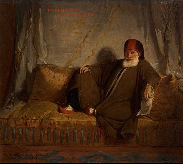 Muhammad Ali by Jean-François Portaels, 1847