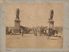 Jean Pascal Sebah - n. 421- Pont de Ghesireh - Cairo - 1880s.jpg