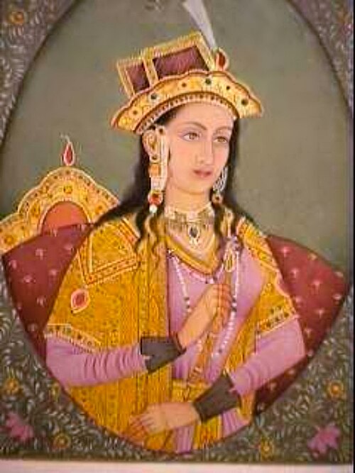 Artistic depiction of Mariam-uz-Zamani