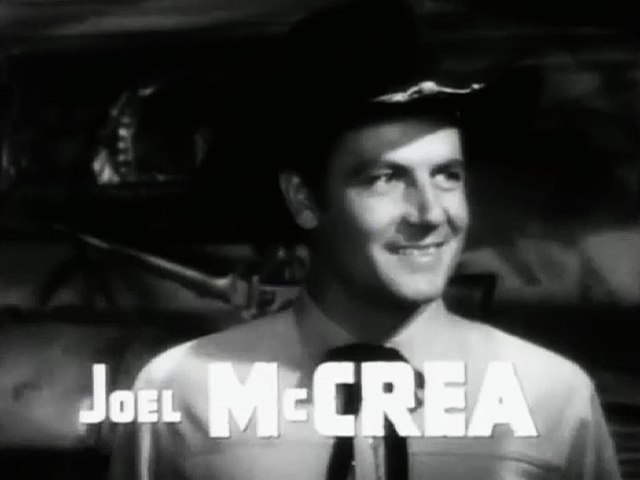 Image: Joel Mc Crea in Union Pacific trailer