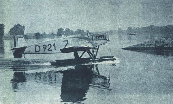 Junkers W 33 first prototype D-921 at the Deutschen Seeflug competition, July 1926