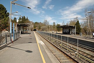<span class="mw-page-title-main">Kalbakken (station)</span> Oslo metro station