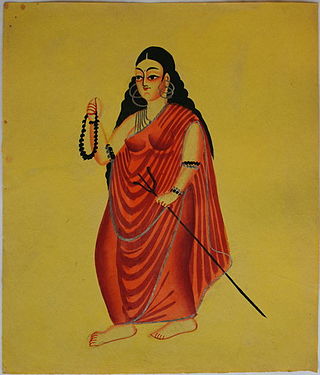 <span class="mw-page-title-main">Bhairavi</span> Hindu goddess