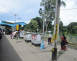 Kanchrapara train station