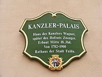 Kanzler-Palais, Fulda