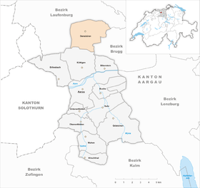 Localisation de Densbüren