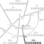 Миниатюра для Файл:Keinawa Expressway around Kyoto City.png