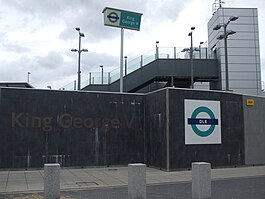 Reĝo George V-stn-entrance.JPG