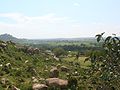 Vue sur la campagne depuis Kit Mikayi