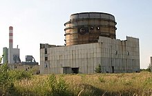 The ruins of the incomplete Stendal NPP reactor building Kk stendal.jpg