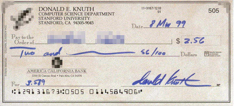 Cheque – Wikipédia, a enciclopédia livre