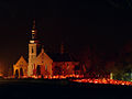 Kościół św. Michała Archanioła nocą