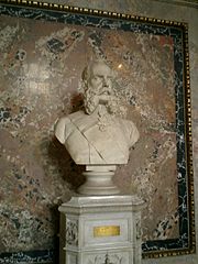 Bust of Emperor Franz Joseph I of Austria, creator of the museum