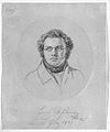 Schubert at the time he began the symphony