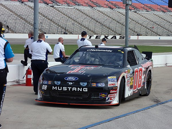 Fowler's 2012 Nationwide Series car