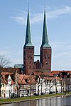 Kathedraal van Lübeck vanuit het westen 070311.jpg