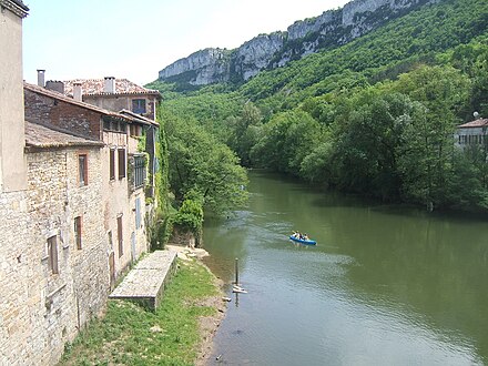 L'Aveyron at St Antonin