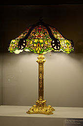 Lampe Tiffany, vers 1890-1900.