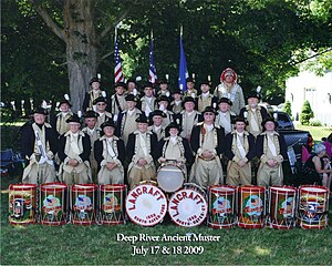 Lancraft Fife and Drum Corps Deep River Ancient Muster 2009