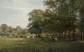 Landscape with cattle