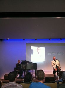 Brownlee and Damien Sneed at Soho Apple store