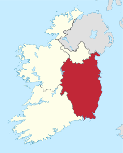Leinster - Localizzazione