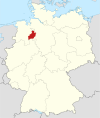 Tyskland, beliggenhed af Diepholz markeret