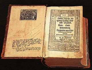 Die Lutherbibel ist eine Über