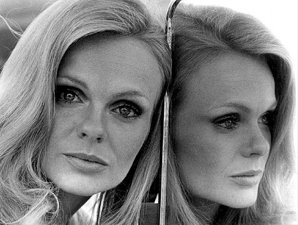 Lynda Day George in publicity picture for 1973 telefilm She Cried Murder
