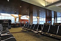 Current terminal boarding concourse