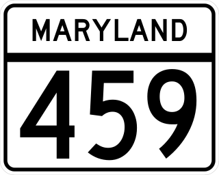 <span class="mw-page-title-main">Maryland Route 459</span> Highway in Maryland