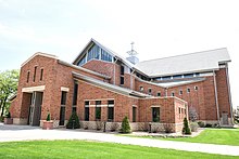 The Chapel of the Christ at Martin Luther College MLC Chapel of the Christ Spring 2018.jpg