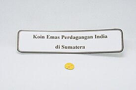 Koin emas India di Sumatera