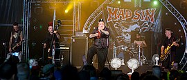 Mad Sin at Ilosaarirock 2008 in Finland