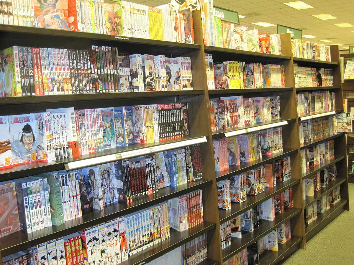 File Manga At Barnes Noble Colma Jpg Wikimedia Commons