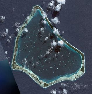 Manihiki Atoll in the northern Cook Islands