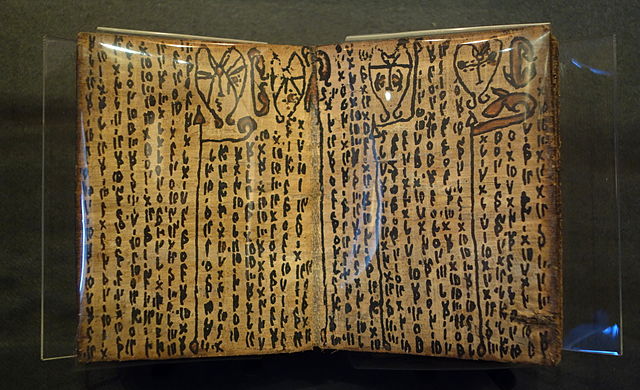 A manuscript from the early 1800s using the Batak script