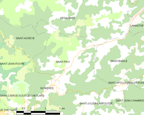 Poziția localității Saint-Prix
