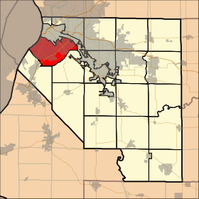 Ubicación de Centreville Township