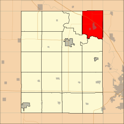 Lage in Benton County