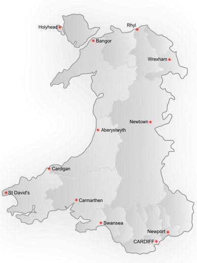 List of towns in Wales