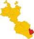 Map of comune of Niscemi (province of Caltanissetta, region Sicily, Italy).svg