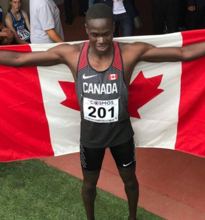 Marco Arop Canadian middle-distance runner