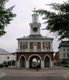 Market House (Fayetteville, North Carolina) building in North Carolina, United States